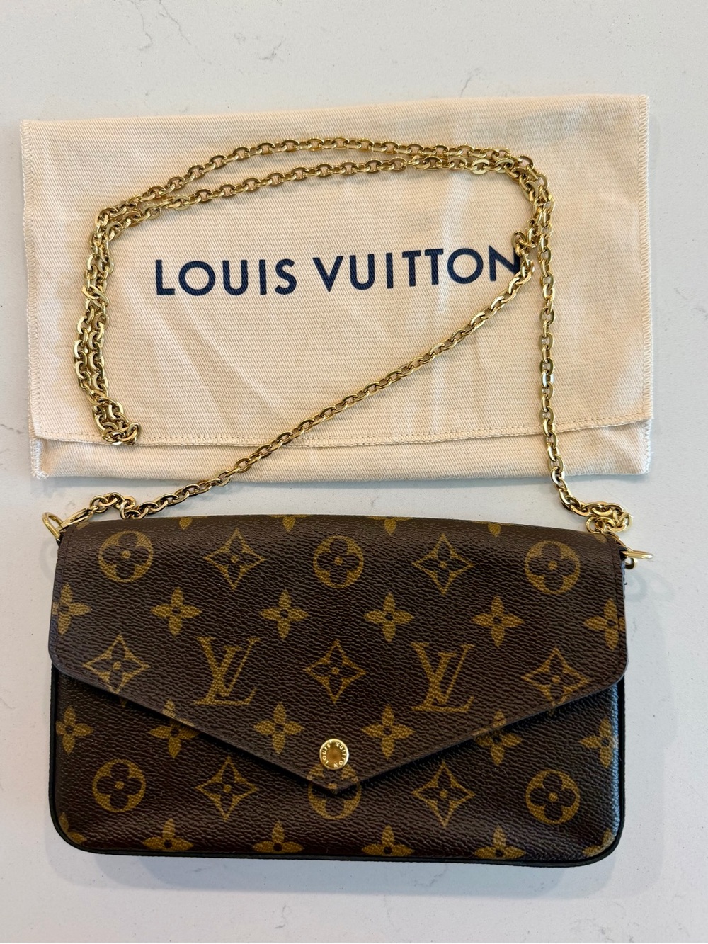 Louis Vuitton Monogram Felicie GM